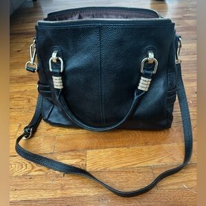 Black Kattee Leather Handbag